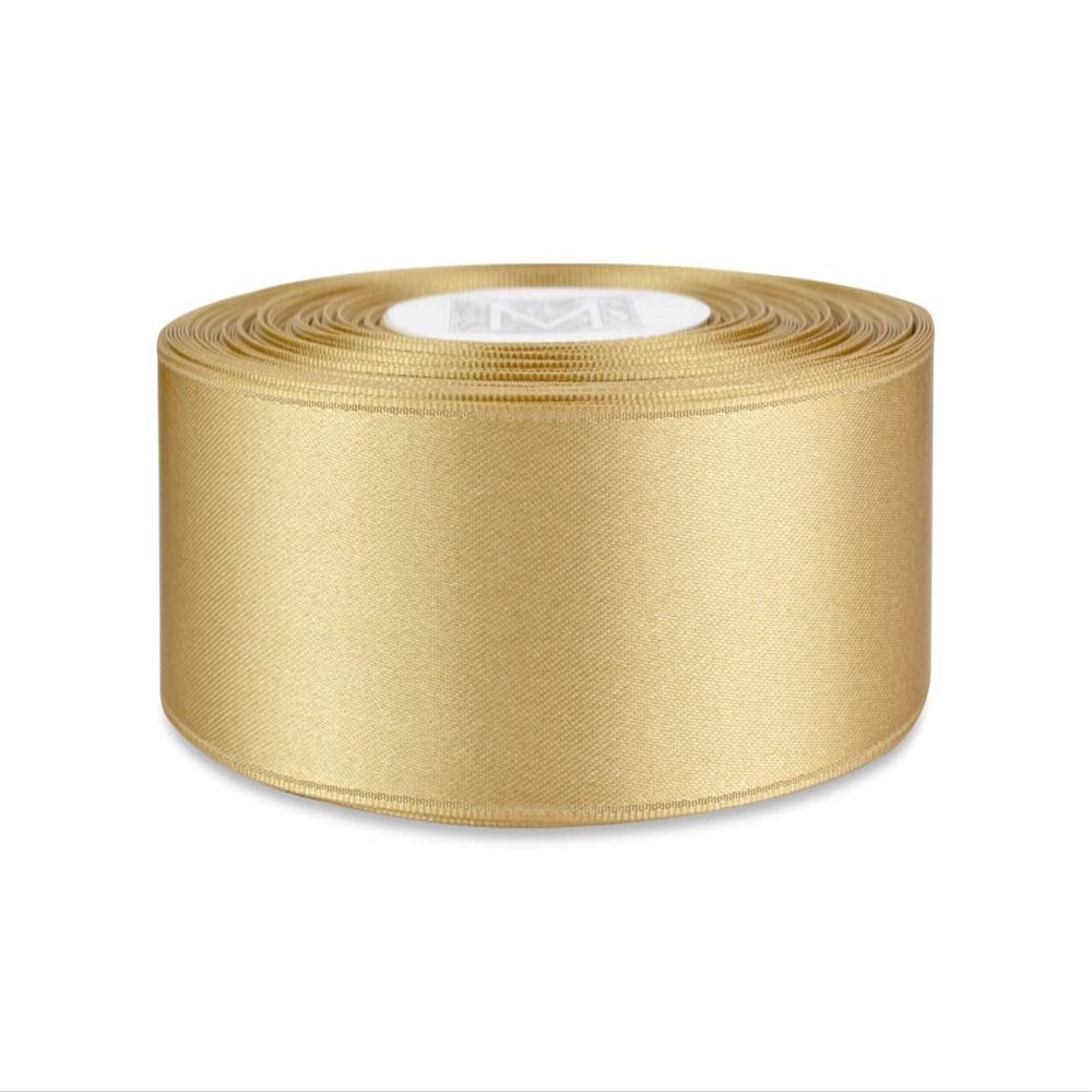 Double Faced Satin - Champagne 5/8"