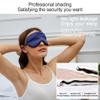 100% Mulberry Silk Sleep Mask SOUTH SILK Real Silk Eye Mask with Adjustable Silk Ribbon Lightweight Non-Tightening 1 Pack view 3