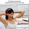100% Mulberry Silk Sleep Mask SOUTH SILK Real Silk Eye Mask with Adjustable Silk Ribbon Lightweight Non-Tightening 1 Pack view 3