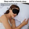 100% Mulberry Silk Sleep Mask SOUTH SILK Real Silk Eye Mask with Adjustable Silk Ribbon Lightweight Non-Tightening 1 Pack view 4