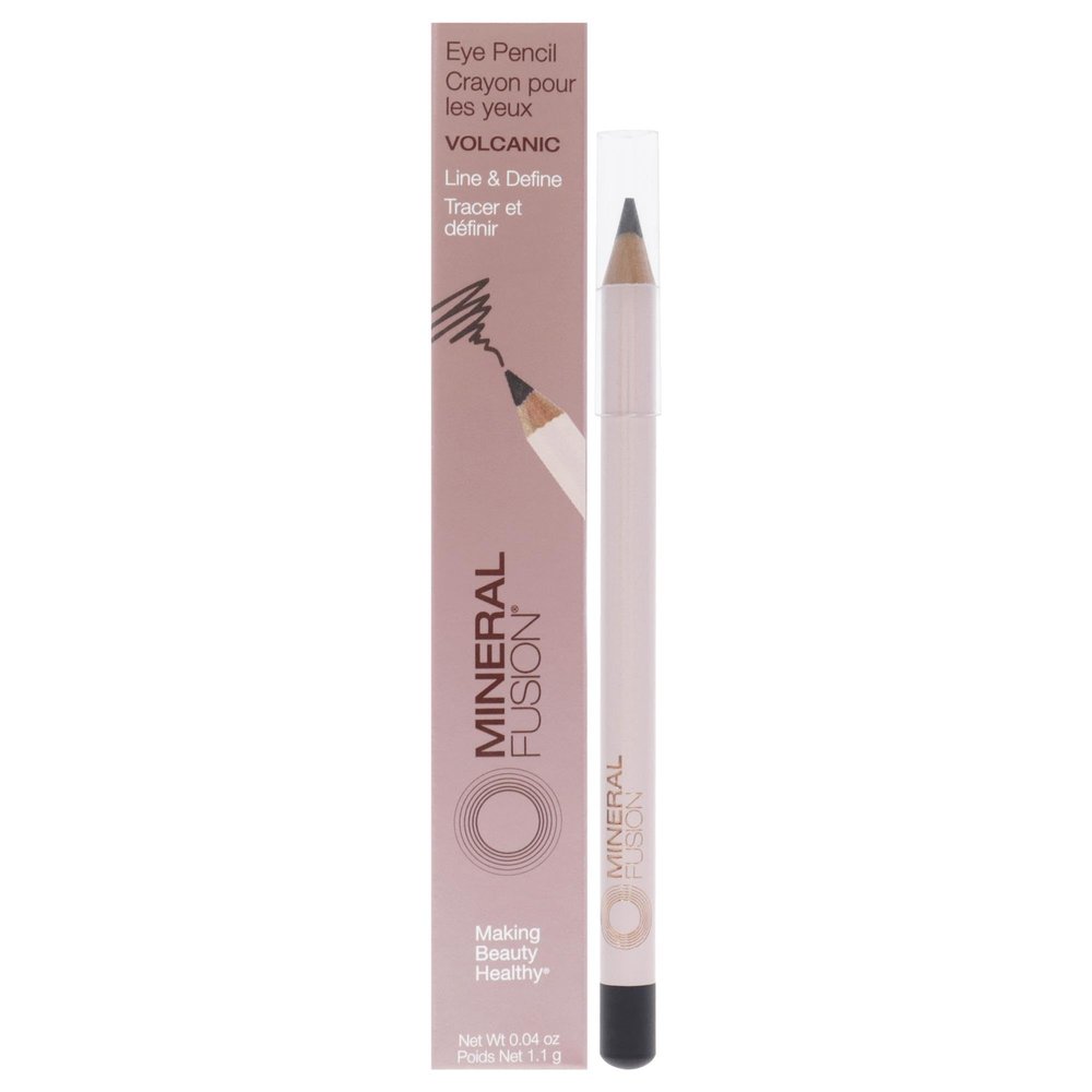 Eye Liner Pencil - Volcanic by Mineral Fusion for Women - 0.04 oz Eyeliner