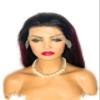 100% Lace Frontal Wig For Women (30 inches, Red) view 4