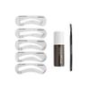 MCoBeauty - Instant Brow Matte Finish Express Eyebrow Kit - Medium to Brown Shade - Blendable, Long-Lasting, Sculpted Brows, Vegan and Cruelty-Free Cosmetics - Eyebrow Makeup view 2