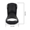 Jorzer Beard Brush Stand Holder Shaving Brush Holder Plastic Shaving Razor Tool Beauty Tools for Dry Wet Black Racks & Displays view 4