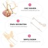 KALLORY 10pcs Butterflies Hair Clips Tassel Hair Clamps for Women for Everyday Wear and Special Occasions view 4