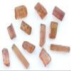 8.83 Gram Twelve Golden Peach Pumpkin Crystal Gem Facet Tourmaline Rough EBS1575 view 2