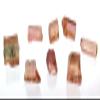 5.95 Grams 8 Select Watermelon Pumpkin Natural Tourmaline Crystal Gem Rough view 2