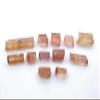 10.34 Gram Twelve Golden Peach Pumpkin Pink Crystal Gem Facet Tourmaline Rough view 1