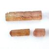 10.34 Gram Twelve Golden Peach Pumpkin Pink Crystal Gem Facet Tourmaline Rough view 2