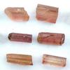 10.34 Gram Twelve Golden Peach Pumpkin Pink Crystal Gem Facet Tourmaline Rough view 3