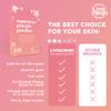 LivaClean Star Blemish Patches (240CT) - Salicylic Acid & Tea Tree Oil, Clear & Pink Pimple Patch Cute, Acne Star, Cute Pimple Skincare, Patches for Face, Blemish Patch view 4