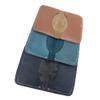 4 Pockets hand made wallet from genuine leather long lasting quality (Brown) view 2