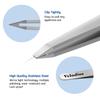 Velodios Professional Precision Tweezers for Women and Men, Stainless Steel Flat Tip Tweezers for Eyebrow, Facial Hair,Chin Hair and Ingrown Hair Removal view 3