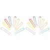 LALAFINA 16pcs u Shape Metal Hair Sticks Elegant Hairpins for Women Versatile U-shaped Clips for Updos and Daily Hairstyles view 1
