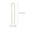LALAFINA 16pcs u Shape Metal Hair Sticks Elegant Hairpins for Women Versatile U-shaped Clips for Updos and Daily Hairstyles view 2