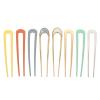 LALAFINA 16pcs u Shape Metal Hair Sticks Elegant Hairpins for Women Versatile U-shaped Clips for Updos and Daily Hairstyles view 3