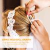 LALAFINA 16pcs u Shape Metal Hair Sticks Elegant Hairpins for Women Versatile U-shaped Clips for Updos and Daily Hairstyles view 4