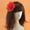 Amuhou Womens Rose Flower Hair Clip Flower Brooch for Bridal Headpiece,Flamenco Dancer (Peony 12 Pcs) view 3