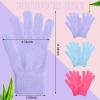3 Pairs Moisturizing Aloe Gloves for Dry Hands Overnight Aloe Spa Infused Hydrating Cracked Hand Moisturizer Gloves for Women Men Chapped Skin(Stylish Color) view 2