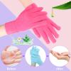 3 Pairs Moisturizing Aloe Gloves for Dry Hands Overnight Aloe Spa Infused Hydrating Cracked Hand Moisturizer Gloves for Women Men Chapped Skin(Stylish Color) view 4