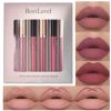 BestLand 6Pcs Matte Liquid Lipstick and Lip Liner Set, Non-Stick Cup Not Fade Waterproof 24 Hour Lip Gloss Nude Brown Lip Liner Pencil for Women, labiales mate 24 horas originales (Set C) view 2