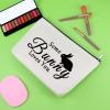 Bunny Lovers Gifts Makeup Bag Bunny Gifts for Women Rabbit Lover Animal Lover Presents for Bunnie Mom Cosmetic Bag Rabbit Presents for Girls Friends Sister Christmas Birthday Travel Cosmetic Pouch view 2