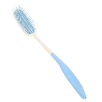 Long Handle Comb Long Handle Hair Brush Anti-Slip Handle Comb Long Comb Comb Hair Brush Help Easy To Use Lightweight Hair BrushComb[Blue]