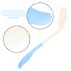 Long Handle Comb Long Handle Hair Brush Anti-Slip Handle Comb Long Comb Comb Hair Brush Help Easy To Use Lightweight Hair BrushComb[Blue] view 2