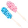 Arswin Loofah Back Scrubber for Shower,Loofah On a Stick Long Handle Bath Sponge Shower Brush,Soft Nylon Mesh Body Brush for Women&Men view 1