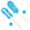Arswin Loofah Back Scrubber for Shower,Loofah On a Stick Long Handle Bath Sponge Shower Brush,Soft Nylon Mesh Body Brush for Women&Men view 3
