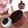 Soap Bowl Beard Shaving Bowl Soap Bowl Cream Wet Lathering Cup Justice Company Lather Brush Round Tool Cup Shaver Cleansing Foam Tool For Man view 4