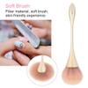 Nail Dust Removal Brush Nail Art Brush Manicure Brush Manicure Dust Removal Cleansing Manicure Tool Powder Cleansing Manicure Tool for Dust Removal view 4