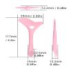 DogieLyn Reusable Eyeliner Stencils Silicone Winged Tip Eyebrow Pencil Smoky Eyeshadow Applicators Plate Cat Shape Guide Template Multifunctional Lazy Quick Makeup Tool view 3
