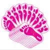 120Pairs(240Feets) Disposable Stick Spray Tanning Feet Pads Perfect for preventing spray tan solution,Deluxe & Hygienic Spray Tan Feet Pads-Ideal for Salons and Spas or Home,Easy to Apply view 1