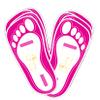 120 Pairs(240 Feets) Disposable Tanning Feet Pads Sunless Airbrush Spray Tent Protect Foot Shaped Spray Tan Sandals view 1