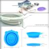 Freetune Collapsible Shaving Bowl - Silicone Rubber Multi Purpose Portable Bowl - Pocket Size, Easy to Carry, Durable, Flexible view 3