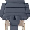 XL Side Armrest Bolster Massage Table Extension, Extra Long Exam Table Extender, Extend The Width of Your Table, Massage Bolster (Navy Blue) view 1