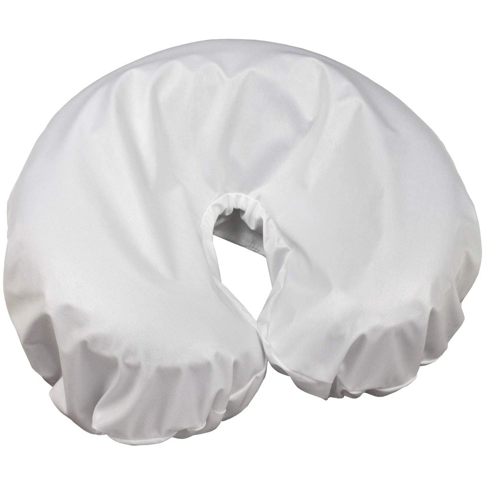 Body Linen Protective Face Rest Cover - Moisture Proof Barrier Protects Face Pillow, Fleece Face Rest Pad. Wipeable Between Clients for Sanitary Protection - 100 Pack