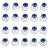 20 Pcs Shiny Rhinestone Spiral Twist Hairpins Crystal Spiral Hair Pins Swirl Hair Twists Coils Hair Clips for Wedding Bridal view 1
