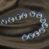 20 Pcs Shiny Rhinestone Spiral Twist Hairpins Crystal Spiral Hair Pins Swirl Hair Twists Coils Hair Clips for Wedding Bridal view 3