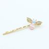 10 Pcs Cute Honeybee Hairpins Rhinestone Hair Clips Metal Hair Side Clip Barrette Bobby Pin view 2