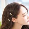 10 Pcs Cute Honeybee Hairpins Rhinestone Hair Clips Metal Hair Side Clip Barrette Bobby Pin view 3