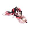 4 Pcs Chiffon Bowknot Hair Scrunchies Scarf Hair Ties Elastic Ponytail Holder Floral Hair Scrunchy Ropes Rabbit Bunny Ear Hair Bands view 2