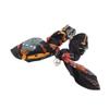 4 Pcs Chiffon Bowknot Hair Scrunchies Scarf Hair Ties Elastic Ponytail Holder Floral Hair Scrunchy Ropes Rabbit Bunny Ear Hair Bands view 3