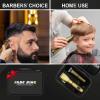 FADEKING Professional Hair Clippers & Beard Trimmer Set for Men  Cordless Barber Clippers with LCD Display, Precision Trimmer & Travel Case  Gifts for Men Husband Father (Gold + Bronze) view 3