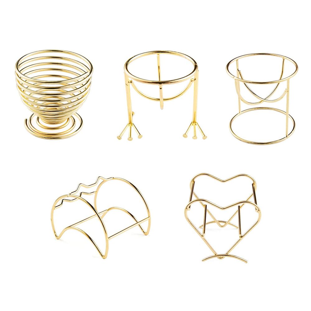 Pack of 5 Makeup Sponge Holders Beauty Makeup Sponge Blender Holders Egg Powder Puff Display Stand Dryer Rack Makeup Sponge Support