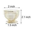 Pack of 5 Makeup Sponge Holders Beauty Makeup Sponge Blender Holders Egg Powder Puff Display Stand Dryer Rack Makeup Sponge Support view 2