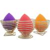 Pack of 5 Makeup Sponge Holders Beauty Makeup Sponge Blender Holders Egg Powder Puff Display Stand Dryer Rack Makeup Sponge Support view 3