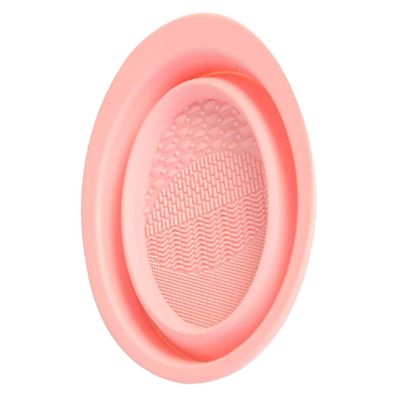 Beaupretty Silicone Makeup Brush Cleaner Tool Foldable Scrubber for Cleaning Gentle Brushes Reusable Essential for Healthy Skin and Makeup Care