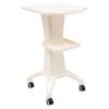 Beauty Instrument Cart Salon Trolley Stand Salon Roller Trolley Cart with Lockable Wheels Max Load 110lbs view 1